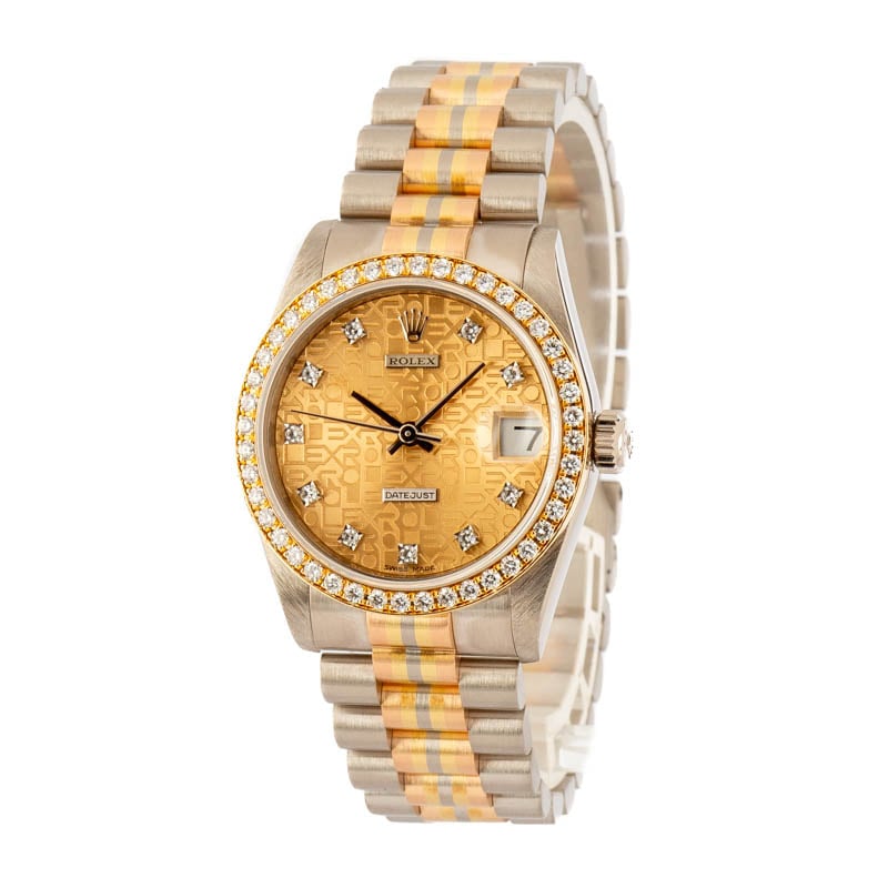 Ladies Rolex President 68289 Tridor