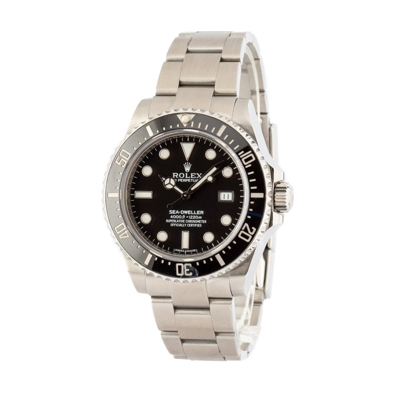 Rolex 116600 Sea-Dweller Ceramic Black Bezel