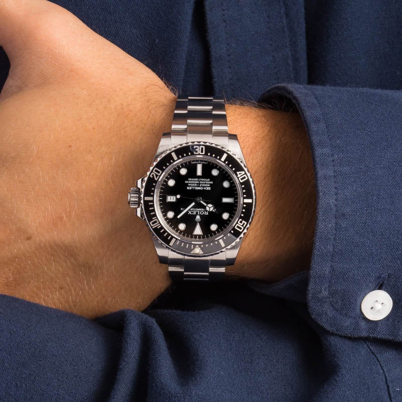 Rolex 116600 Sea-Dweller Ceramic Black Bezel