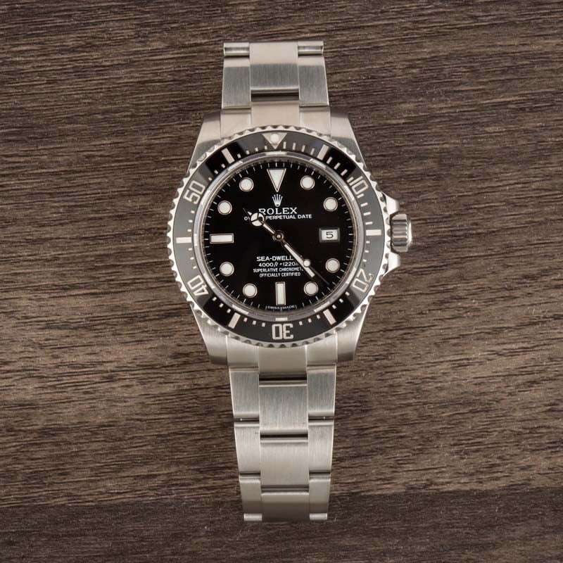 Buy Used Rolex Sea-Dweller 116600 | Bob's Watches - Sku: 157600