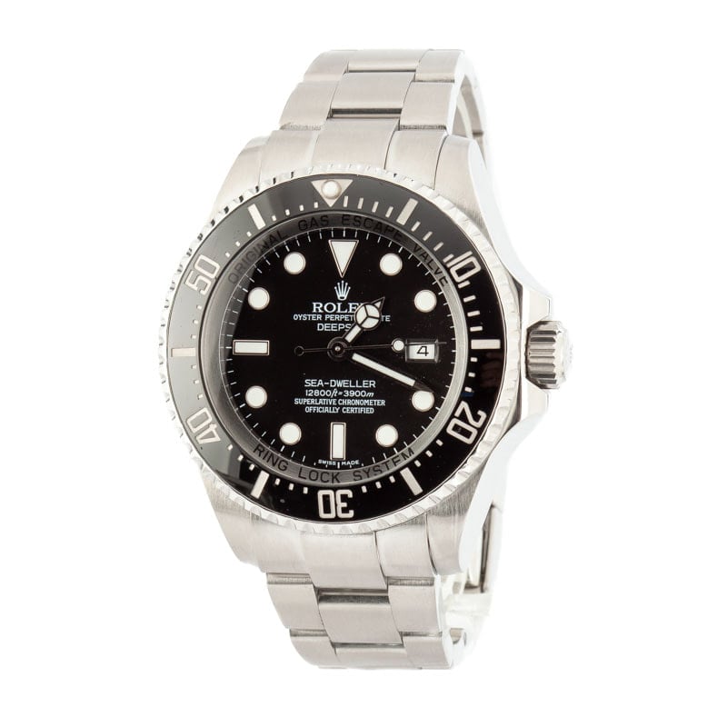 Pre-Owned Rolex Sea-Dweller 116660 Black Dial