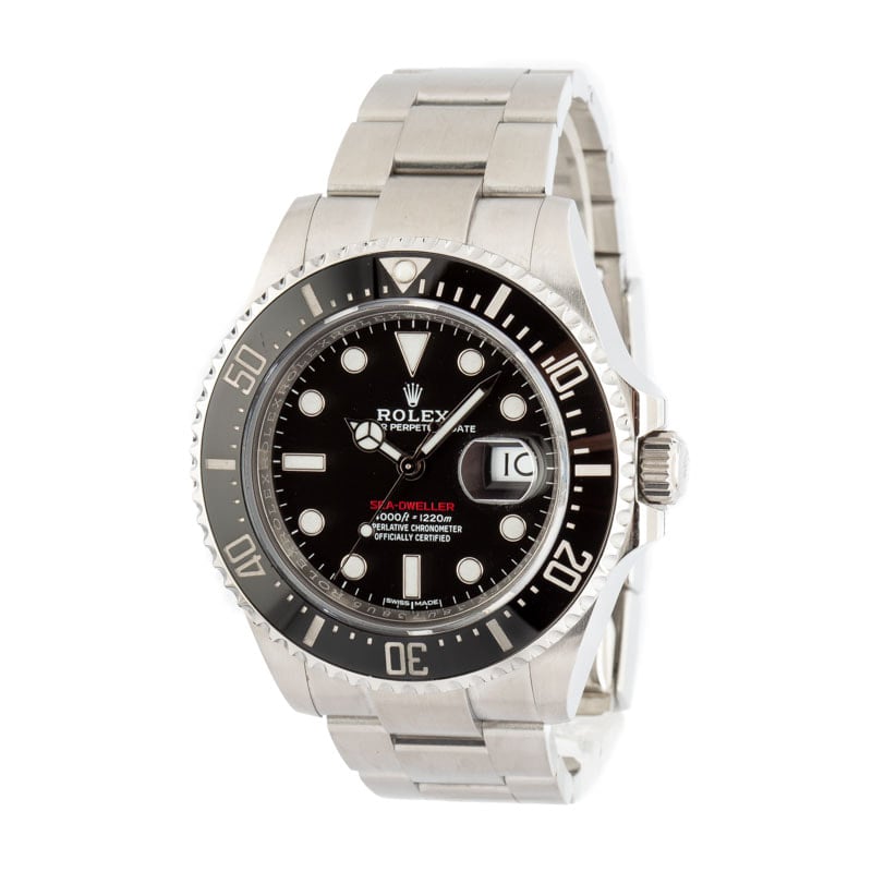 Rolex Sea-Dweller 126600 Black Ceramic Bezel