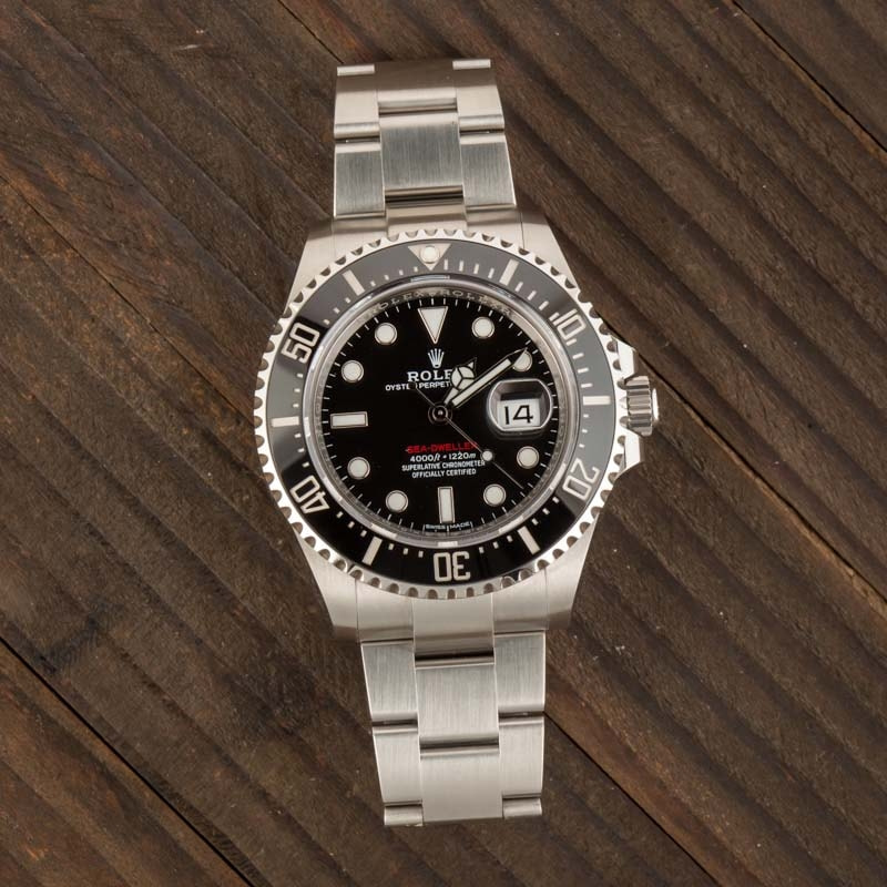 Rolex Sea-Dweller 126600 Red Letter Dial