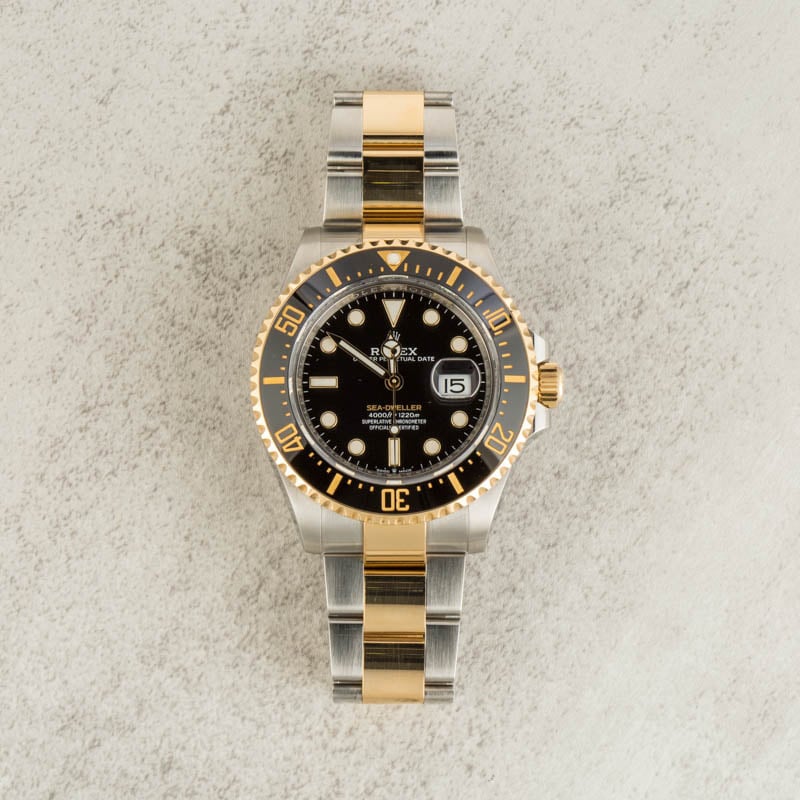 Pre Owned Rolex Sea-Dweller 126603 Ceramic Bezel