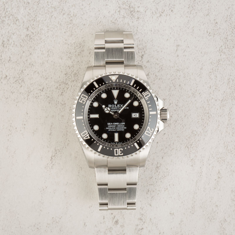 Pre Owned Rolex Sea-Dweller 126660 Steel Oyster