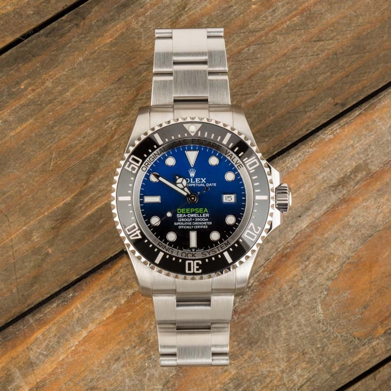 Pre-Owned Rolex SeaDweller 126660 D-Blue Dial