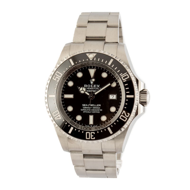 Mens Rolex Sea-Dweller 126660 Black Dial