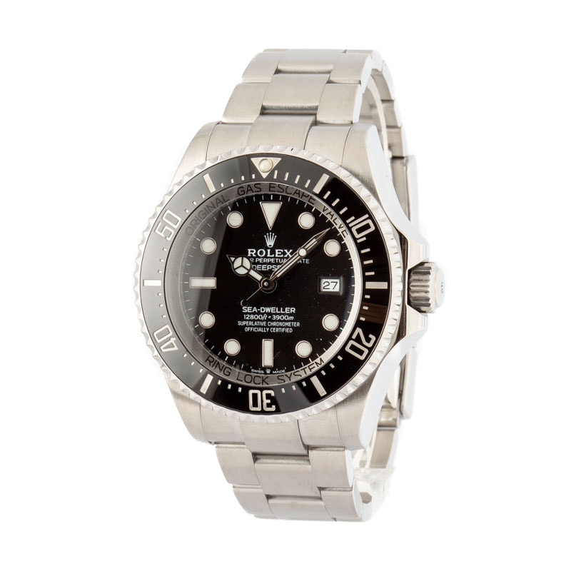 Mens Rolex Sea-Dweller 126660 Black Dial