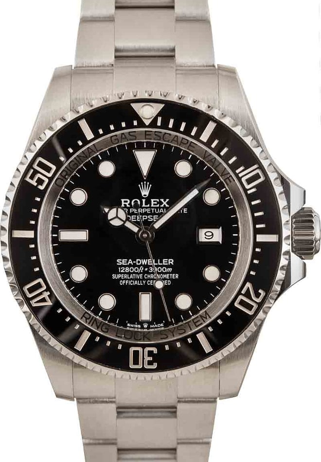 Buy Used Rolex Sea Dweller 126660 Bob s Watches Sku 162659