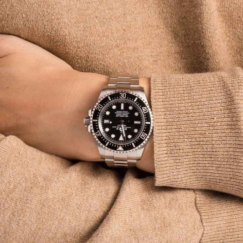 Pre-Owned Rolex Sea-Dweller 136660 Stainless Steel