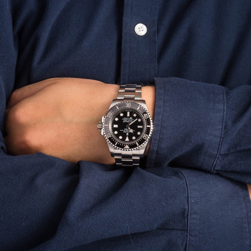 Pre-Owned Rolex Sea-Dweller 136660 Ceramic Bezel