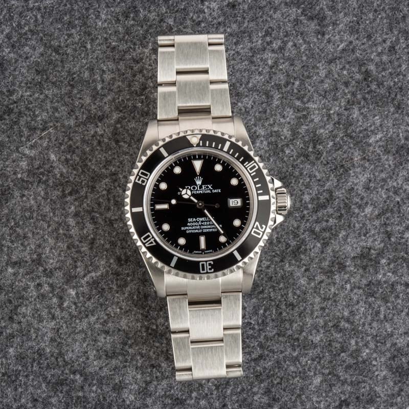 Used Mens Rolex Sea-Dweller Model 16600