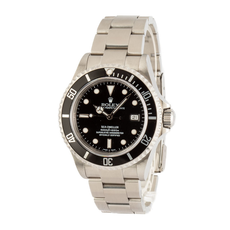 Mens Rolex Sea-Dweller 16600 Black