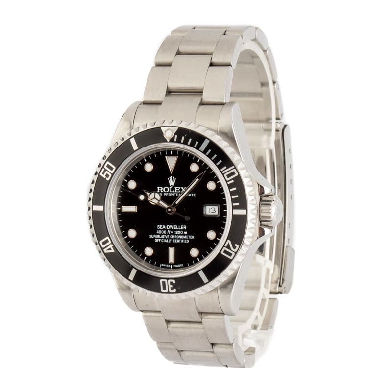 Rolex Sea-Dweller 16600 Steel Oyster