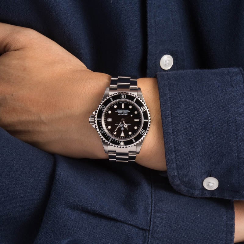 Mens Rolex Sea-Dweller Black 16600