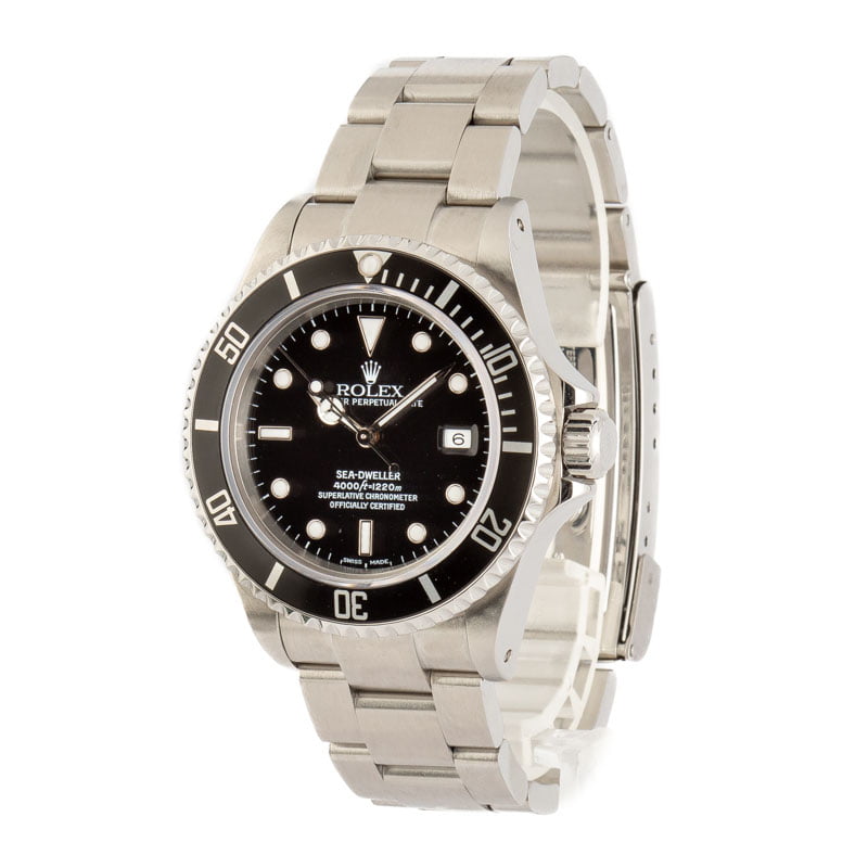 Mens Rolex Sea-Dweller 16600 Black