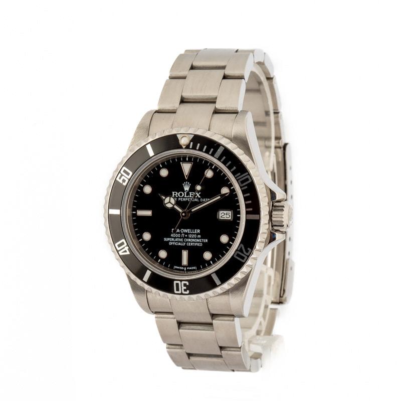 Used Mens Rolex Sea-Dweller Model 16600