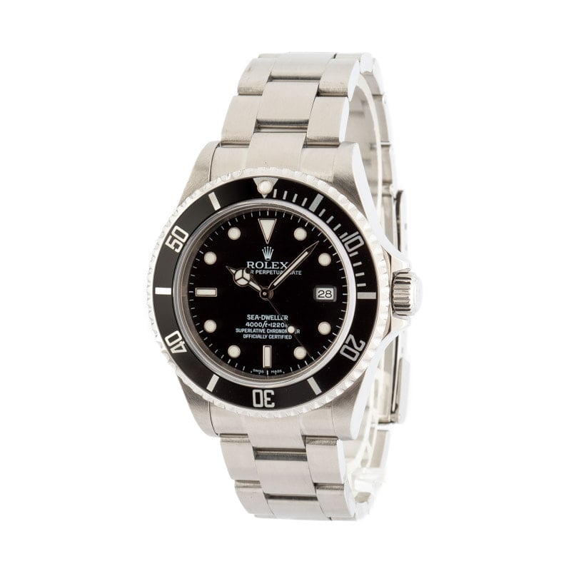 Mens Rolex Sea-Dweller Black 16600