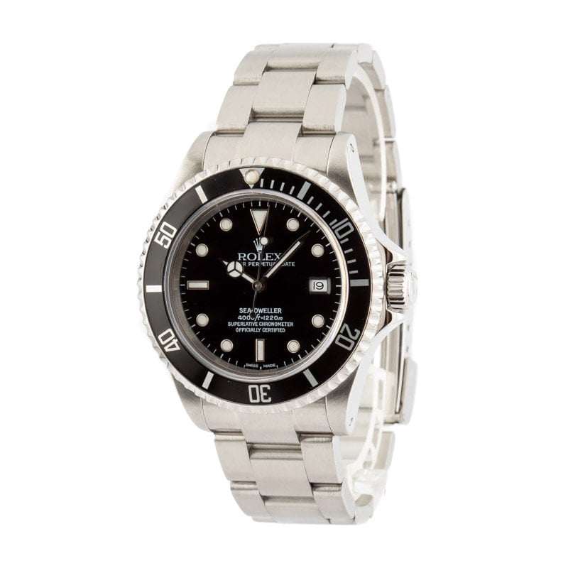 Used Mens Rolex Sea-Dweller Model 16600