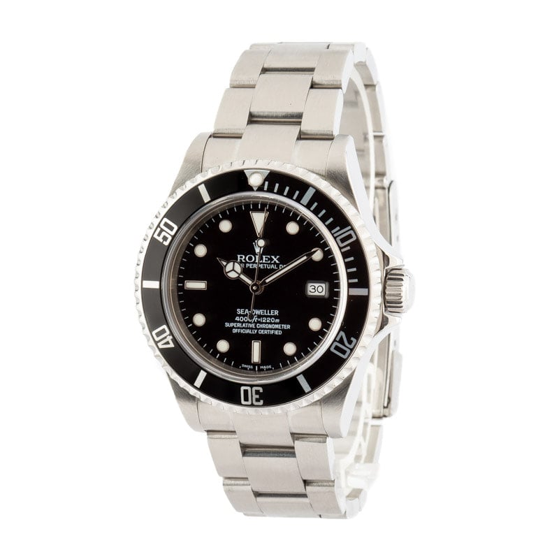 Mens Rolex Sea-Dweller Black 16600