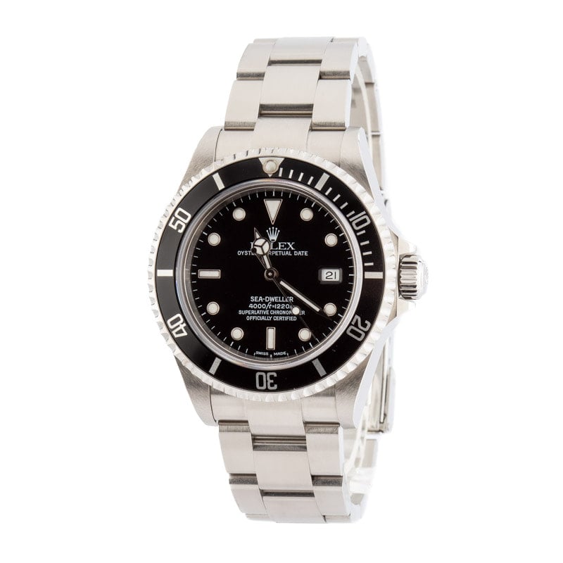 Used Mens Rolex Sea-Dweller Model 16600