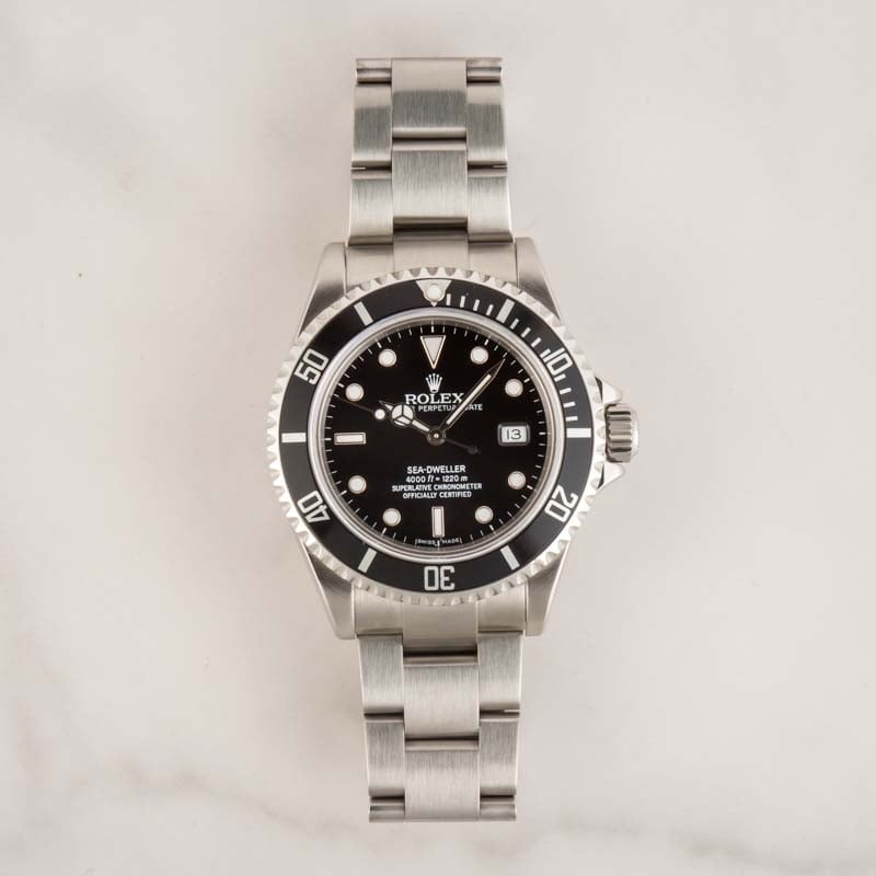 Rolex Sea-Dweller 16600 Steel Oyster