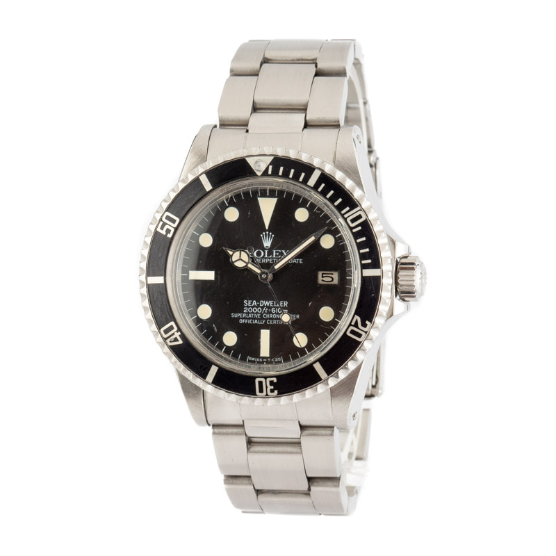 Mens Vintage Rolex Sea-Dweller 1665 Great White