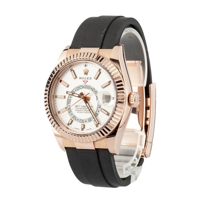 Rolex Sky-Dweller 326235 18k Everose Gold