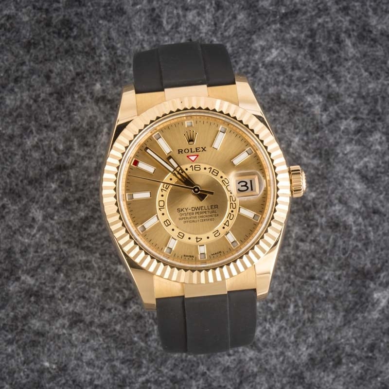 Rolex Sky-Dweller 326238 Champagne Dial