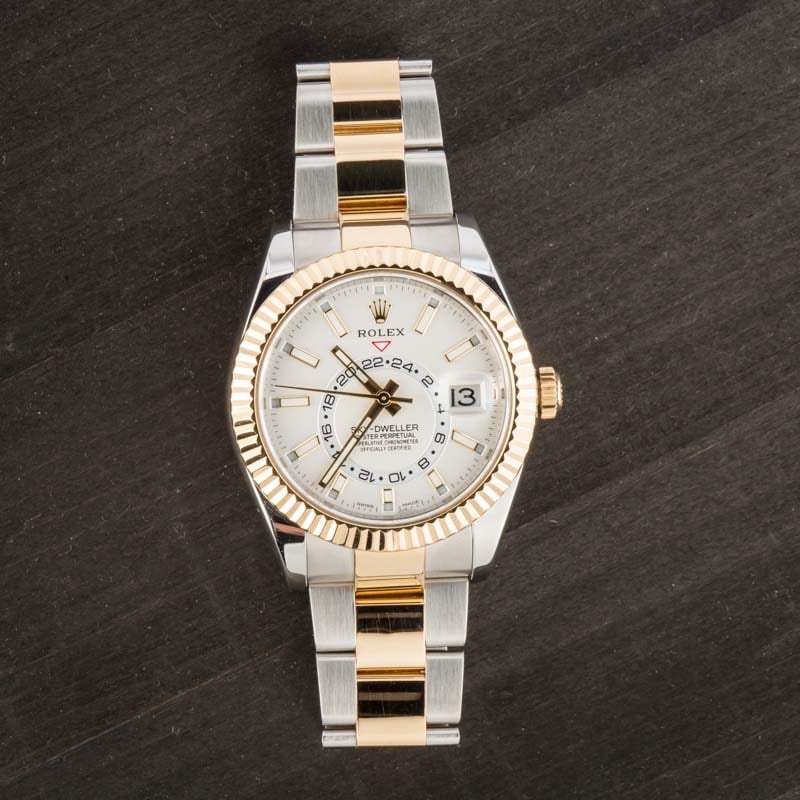 Rolex Sky-Dweller 326933 White Dial