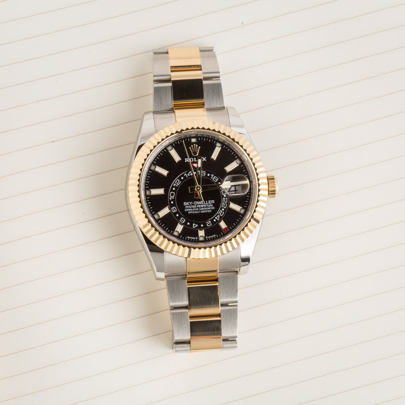 Rolex Sky-Dweller 336933 Steel & 18k Yellow Gold