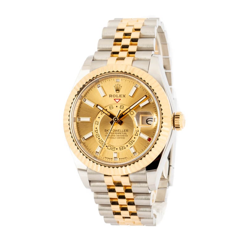 Rolex Sky-Dweller 336933 Stainless Steel & 18k Yellow Gold