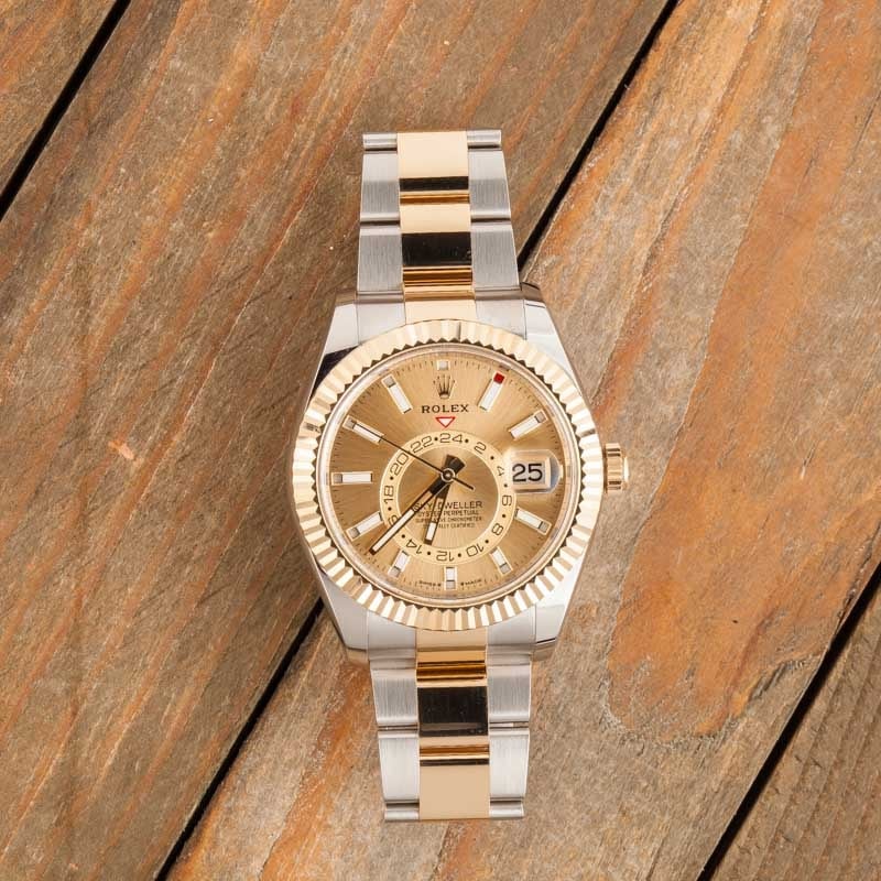 Rolex Sky-Dweller 336933 Champagne Dial