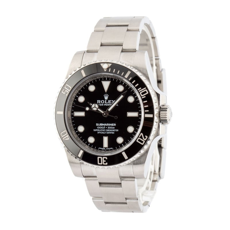 Rolex Submariner 114060 Ceramic