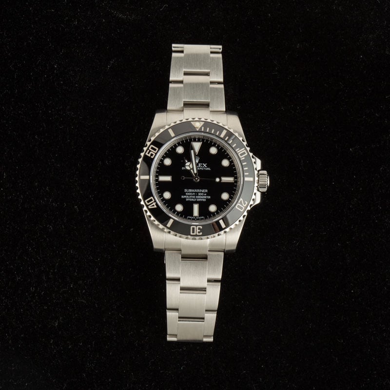 Rolex Submariner 114060 Ceramic No Date