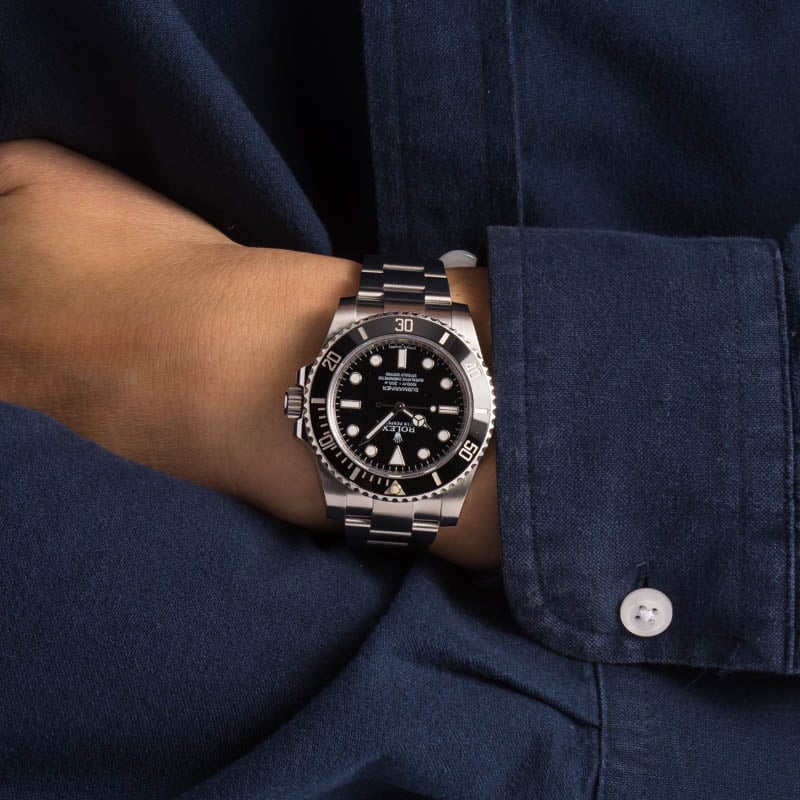 Used Rolex Submariner 114060 No Date Dial