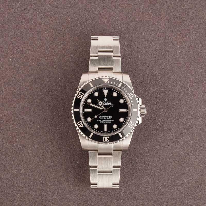 Rolex Submariner 114060 Ceramic No Date