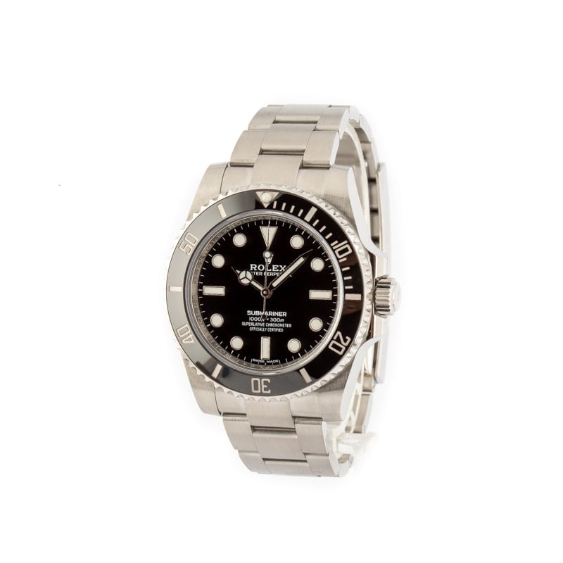 Rolex Submariner 114060 Ceramic No Date