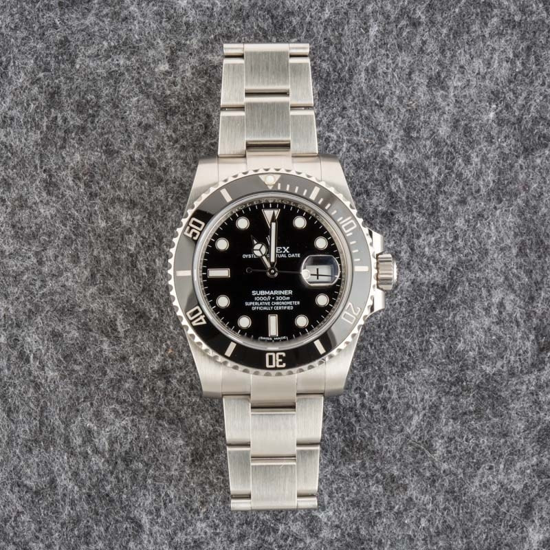 Rolex Submariner Ref 116610 Black Dial