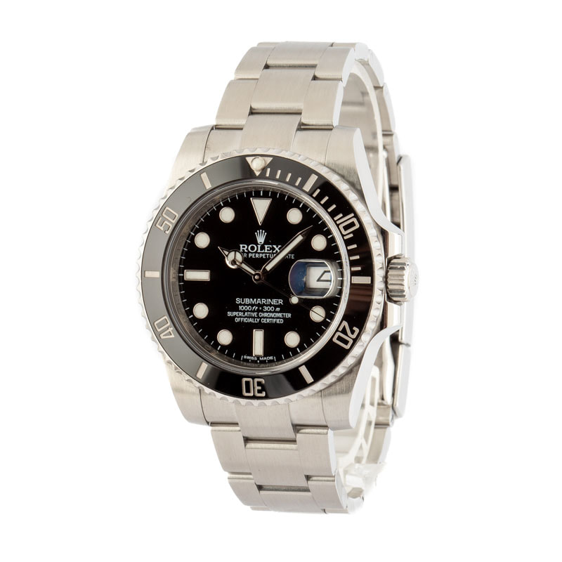 Rolex Submariner Ref 116610 Black Dial