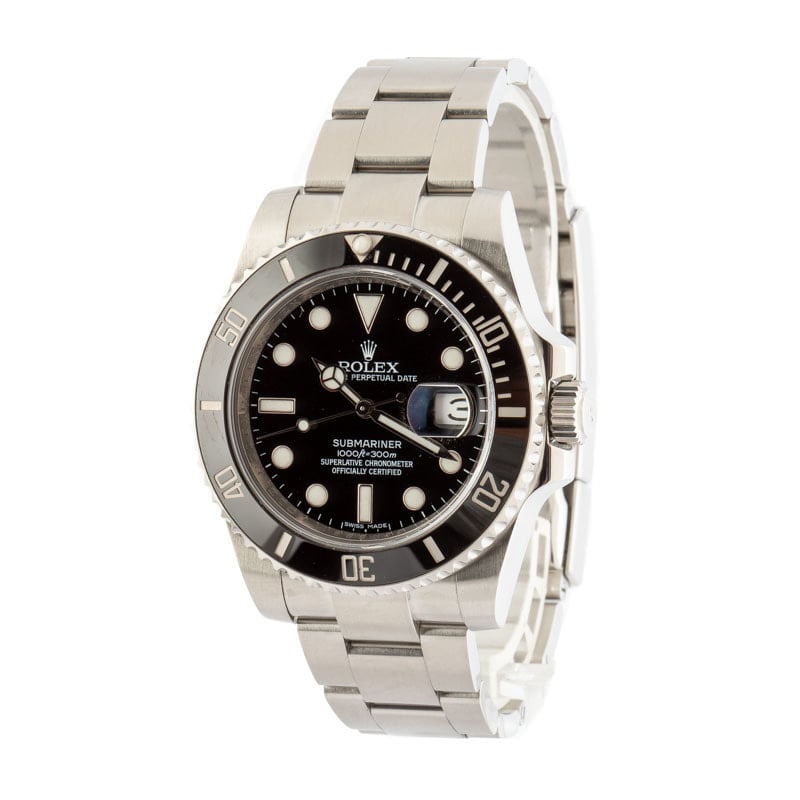 Pre-Owned Rolex Submariner 116610 Stainless Steel