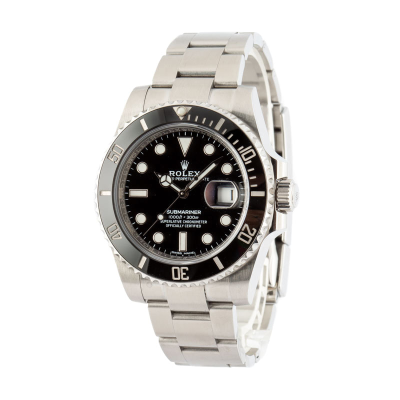 Rolex Submariner Ref 116610 Black Dial