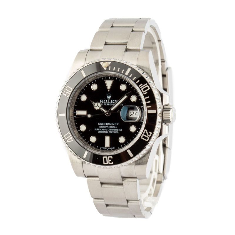 Pre-Owned Rolex Submariner 116610 Stainless Steel