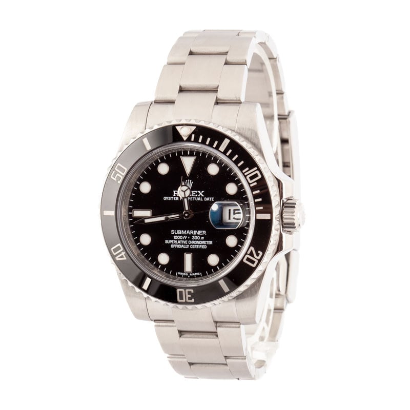 Pre-Owned Rolex Submariner 116610 Stainless Steel