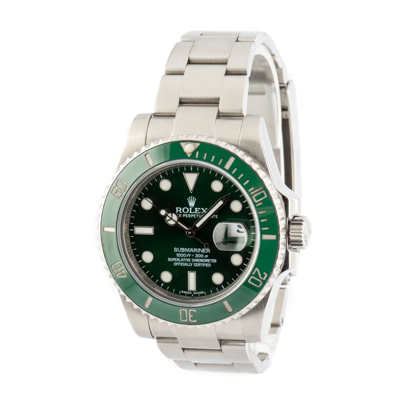 Rolex Submariner 116610LV Steel Hulk