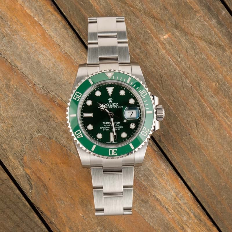 Rolex Submariner 116610LV Green