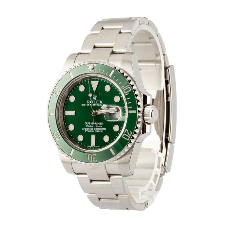 Rolex Submariner 116610LV Green