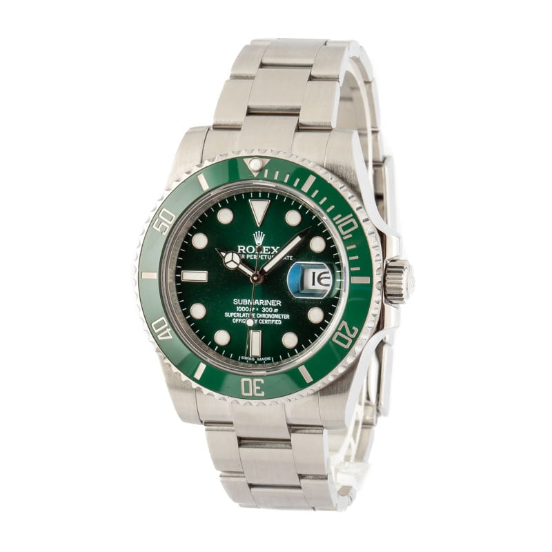 Rolex Hulk Submariner 116610V