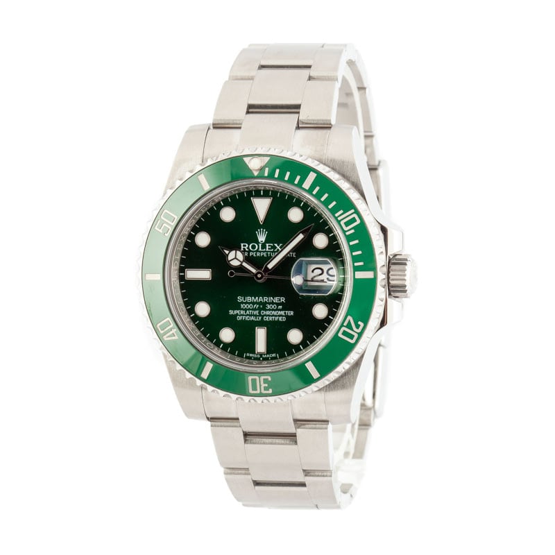 Rolex Submariner 116610LV Green