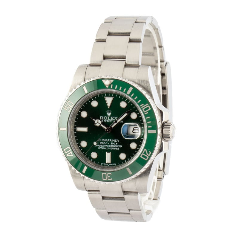 Rolex Submariner 116610LV Green Hulk